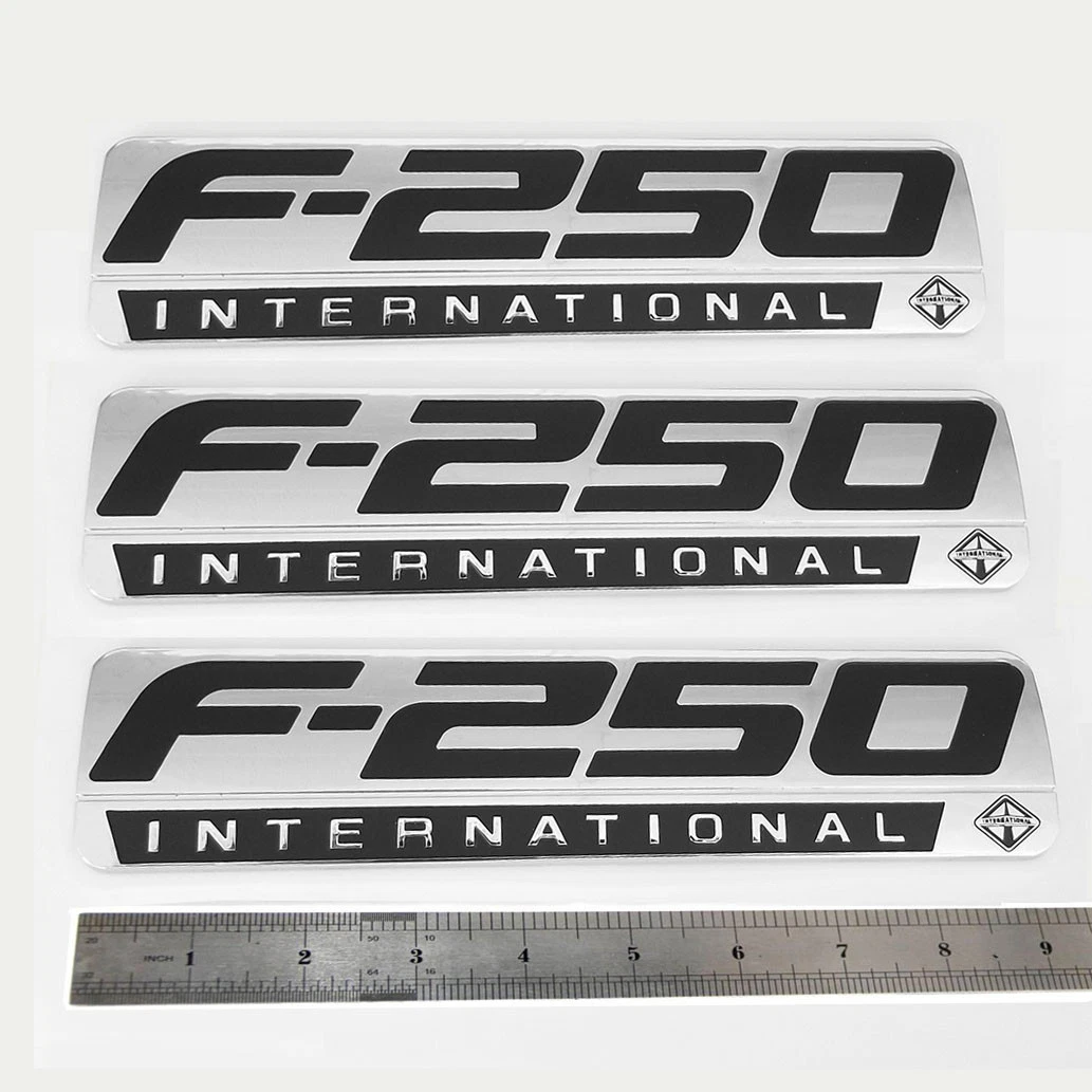 Side & Tailgate Badge Set for 1999-2003 F-250 Super Duty International - Image 12