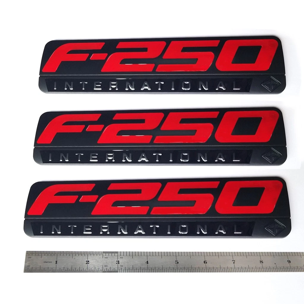 Side & Tailgate Badge Set for 1999-2003 F-250 Super Duty International - Image 17
