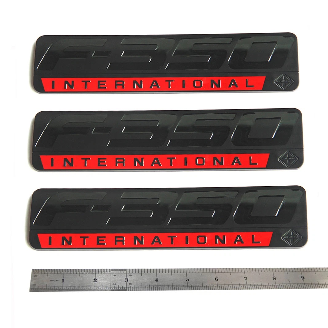 Side Tailgate Emblem Badge for 1999-2003 F-350 Super Duty International - Image 4