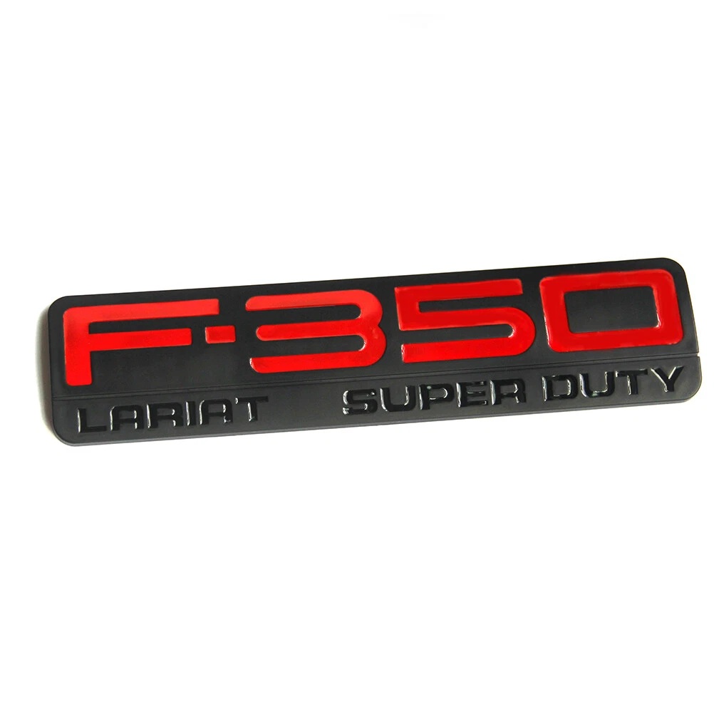 Side & Tailgate Emblem Badges for 1999-2016 F-350 Super Duty Lariat - Image 5