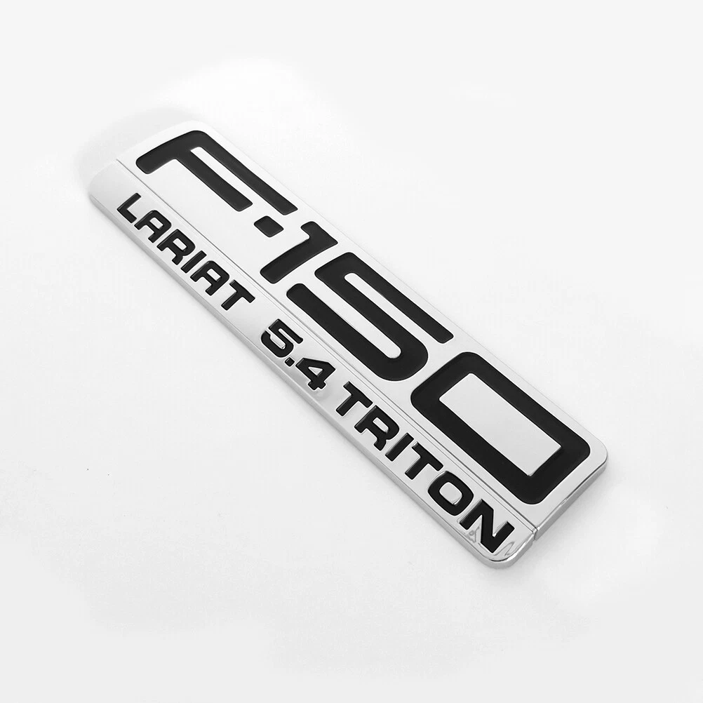 Fender Pair Emblem Badge for 2004–2008 Ford F-150 5.4 Triton Lariat - Image 7
