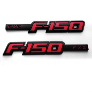 FX2 Sport Side Emblem Badge Aftermarket 3D for 2010–2014 Ford F-150