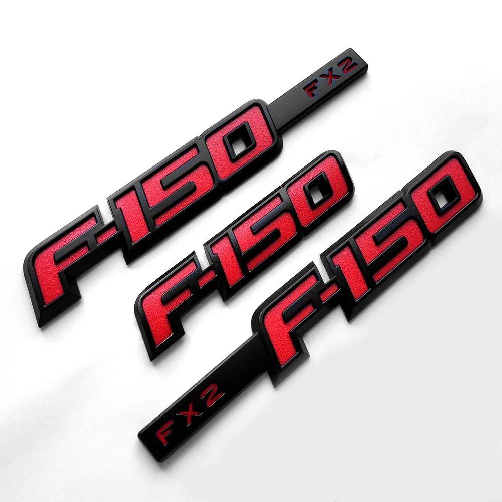 FX2 Emblem Badge for 2010–2014 Ford F-150 | Aftermarket 3D Rear & Side - Image 5