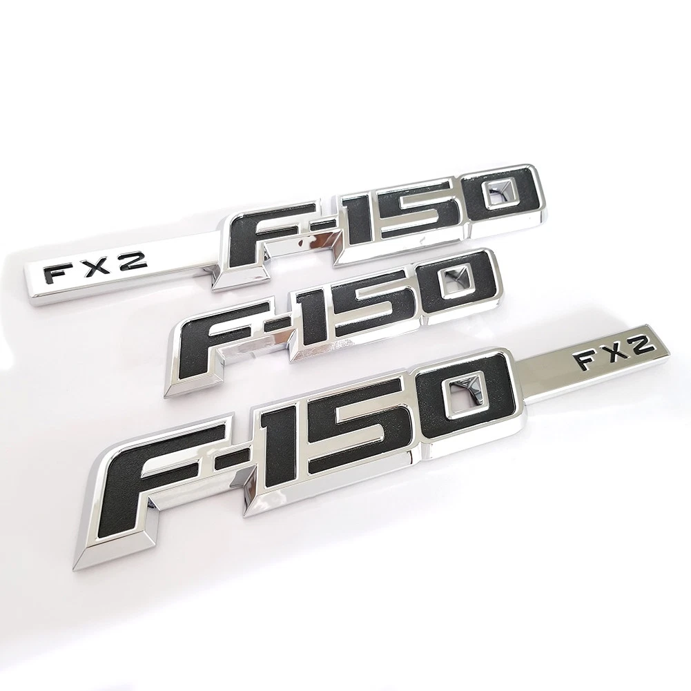 FX2 Emblem Badge for 2010–2014 Ford F-150 | Aftermarket 3D Rear & Side - Image 9