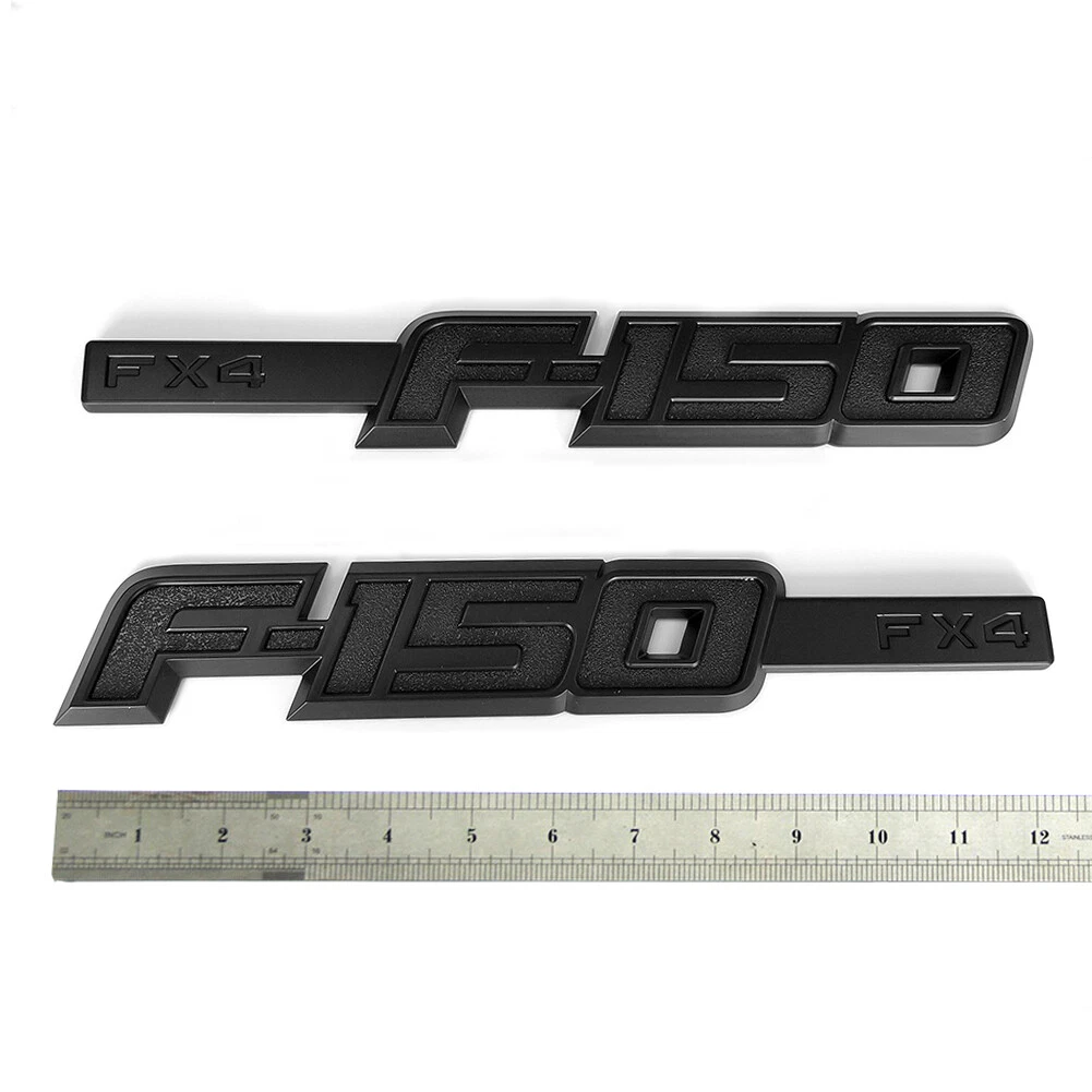 FX4 Side Emblems for 2009–2014 Ford F-150 | Aftermarket 3D Replacement