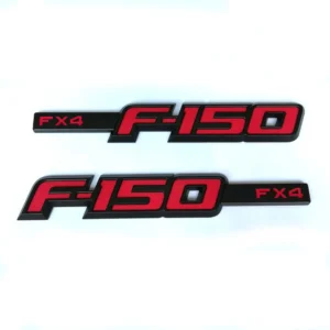 FX4 Side Emblems for 2009–2014 Ford F-150 | Aftermarket 3D Replacement