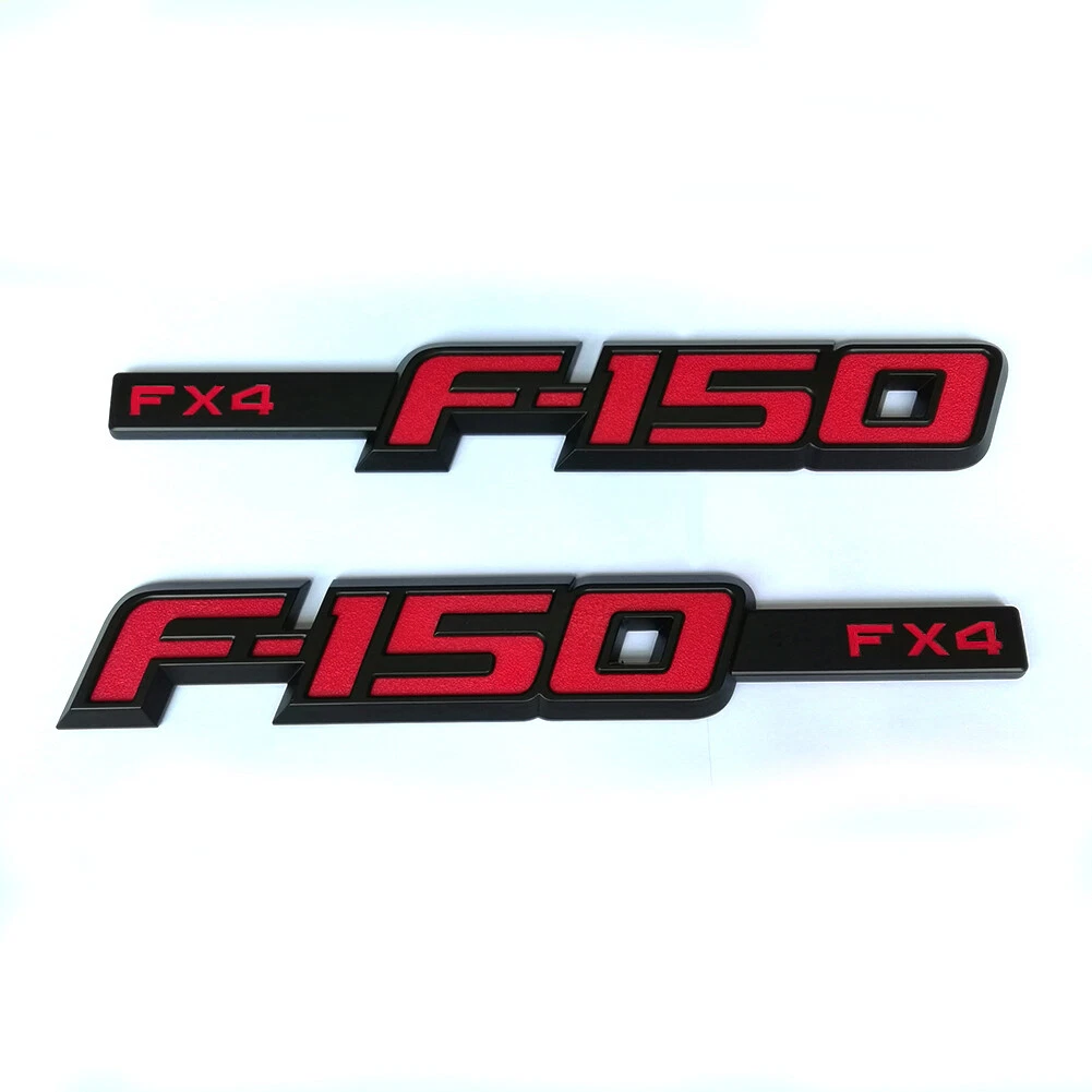 FX4 Side Emblems for 2009–2014 Ford F-150 | Aftermarket 3D Replacement