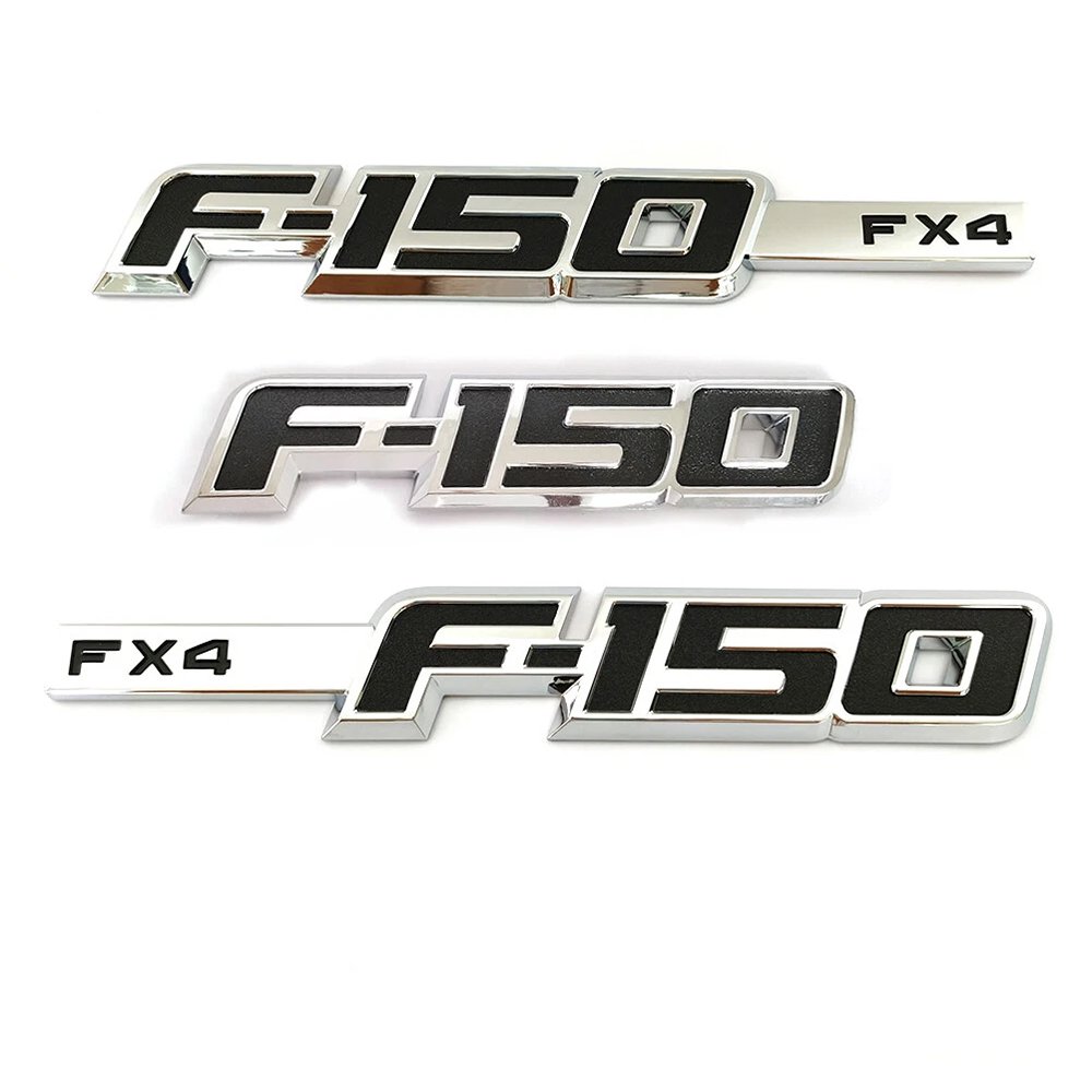 FX4 Emblem Set for 2009–2014 Ford F-150 | Side & Tailgate 3D Badges - Image 11
