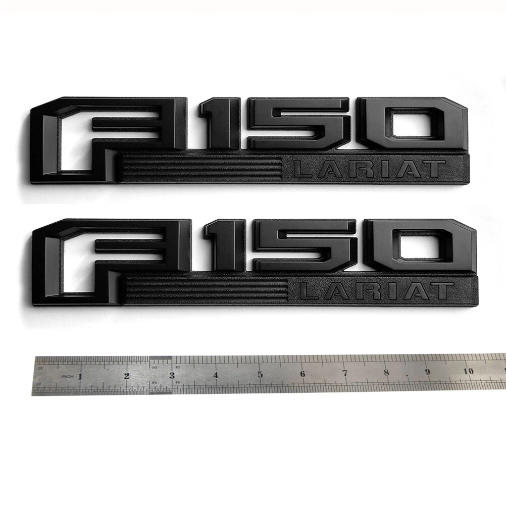 Fender Emblem Badge Set for 2015–2020 Ford F-150 Lariat Replacement - Image 3