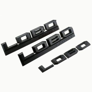Fender and Tailgate Emblem Set for 2015–2020 Ford F-150 Lobo Lariat