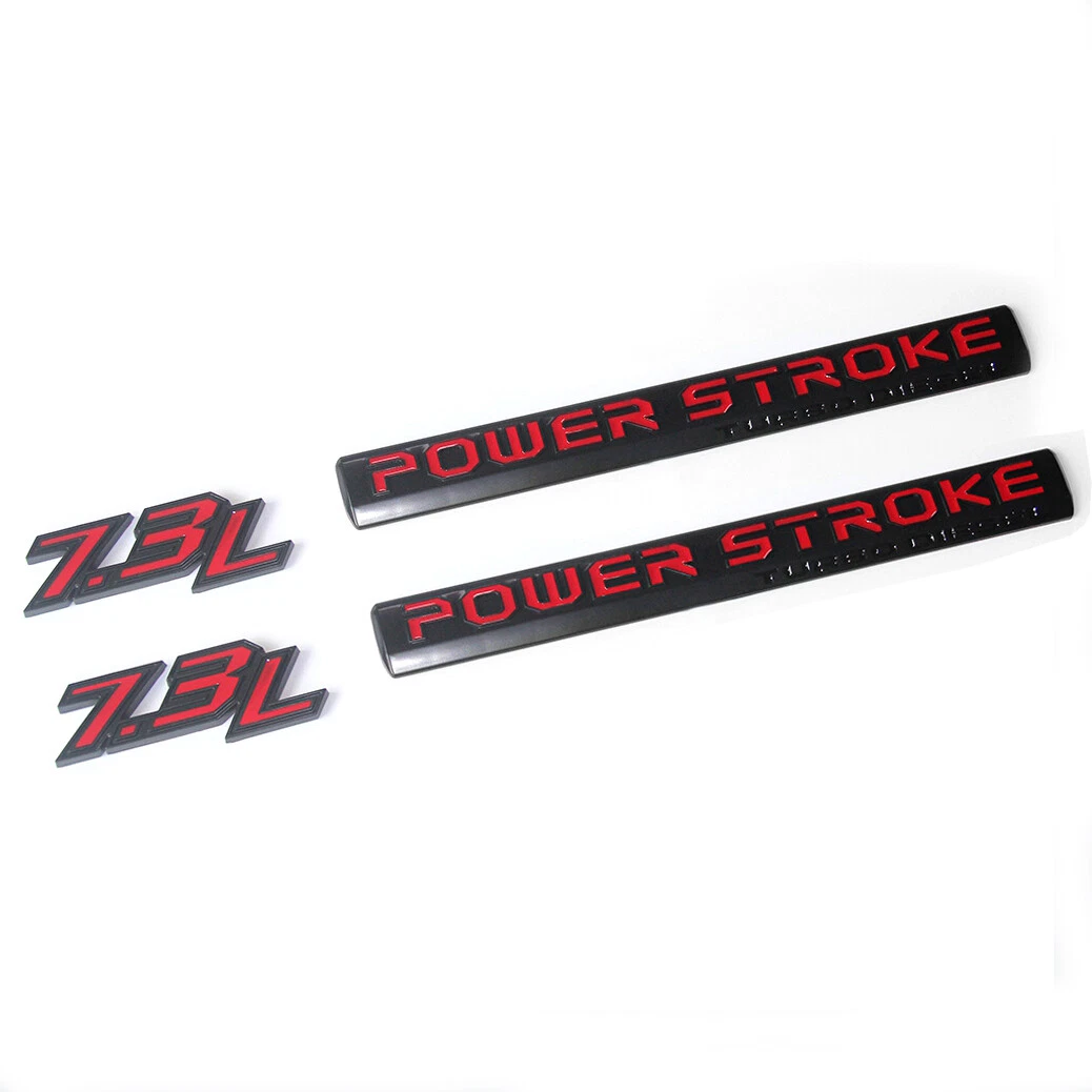 Side Emblem Badge Set for 1999–2003 Ford Super Duty 7.3L Power Stroke