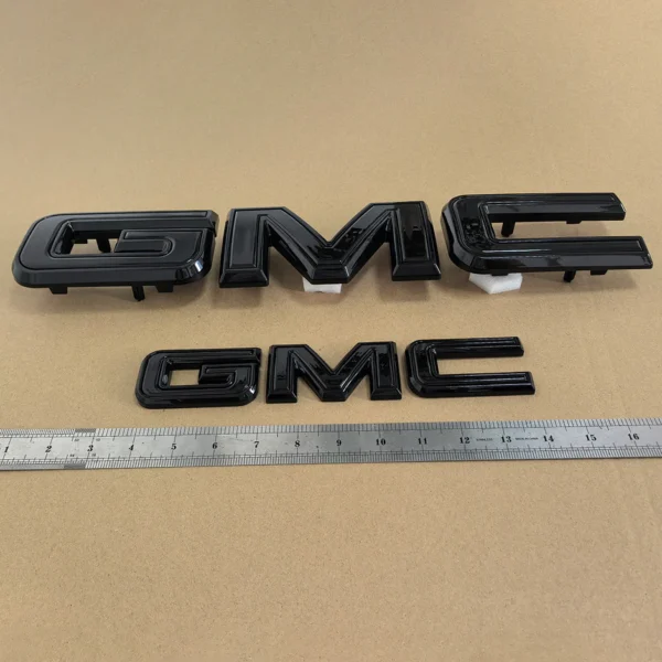 2-Pack Grille & Tailgate Emblems for 2015-2026 GMC Yukon and Yukon XL