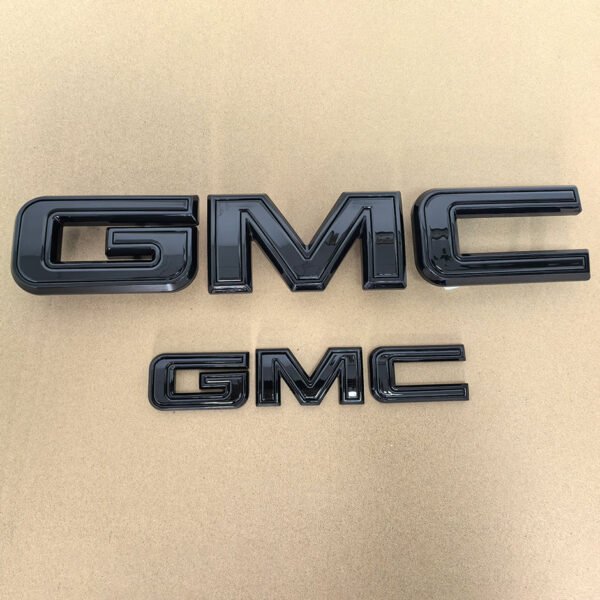 2-Pack Grille & Tailgate Emblems for 2015-2026 GMC Yukon and Yukon XL