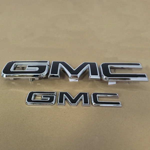 2-Pack Grille & Tailgate Emblems for 2015-2026 GMC Yukon and Yukon XL