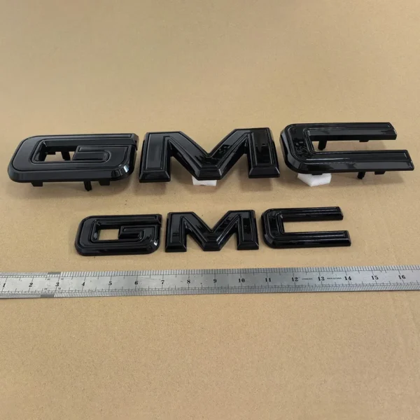 2-Pack Grille & Tailgate Emblems for 2015-2026 GMC Yukon and Yukon XL