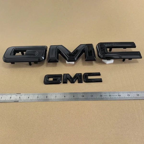 2-Pack Grille & Tailgate Emblems for 2015-2026 GMC Yukon and Yukon XL
