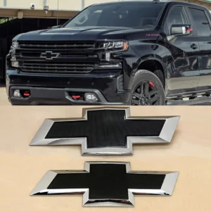 Grille & Rear Bowtie Emblem Sets for 2019-2026 Chevy Silverado 1500 2500 3500 - Image 6
