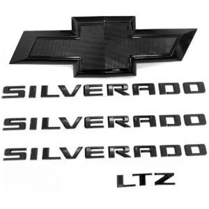 5 Emblem Sets for 2023-26 Chevy Silverado 1500 High Country Z71 RST LTZ LT - Image 3