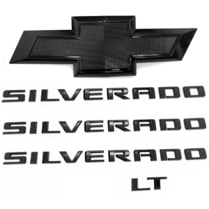 5 Emblem Sets for 2023-26 Chevy Silverado 1500 High Country Z71 RST LTZ LT - Image 2