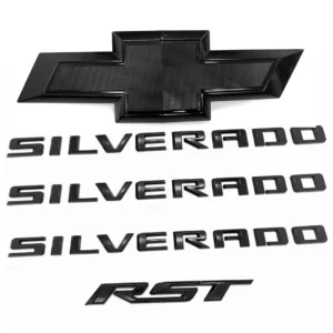 5 Emblem Sets for 2023-26 Chevy Silverado 1500 High Country Z71 RST LTZ LT - Image 4