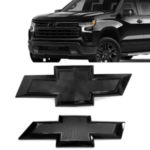 Grille & Rear Bowtie Emblem Sets for 2019-2026 Chevy Silverado 1500 2500 3500 - Image 11