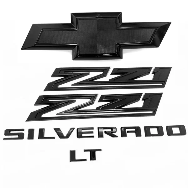 5 Emblem Sets for 2023-26 Chevy Silverado 1500 High Country Z71 RST LTZ LT