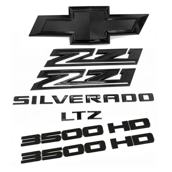 Emblem Sets for 2020-2026 Chevy Silverado 2500 3500 HD High Country Z71 LTZ LT