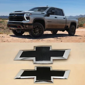 Grille & Rear Bowtie Emblem Sets for 2019-2026 Chevy Silverado 1500 2500 3500 - Image 3