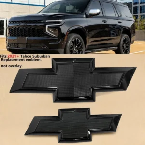 Front & Rear Bowtie Emblem Sets for 2021-2026 Chevrolet Tahoe and Suburban - Image 7