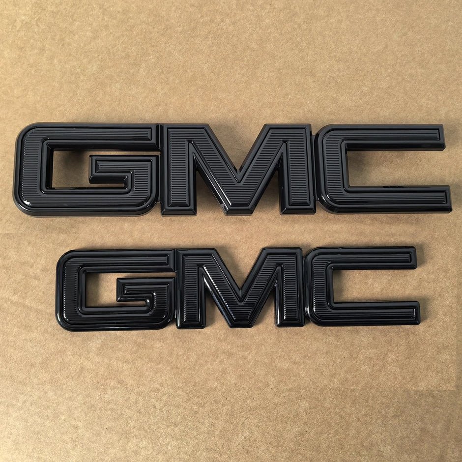 2-Pack Grille & Rear Emblems for 2014-2026 GMC Sierra 1500 2015-2026 HD - Image 10