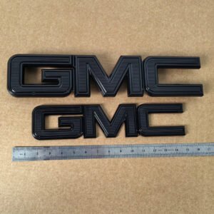 2-Pack Grille & Rear Emblems for 2014-2026 GMC Sierra 1500 2015-2026 HD - Image 11