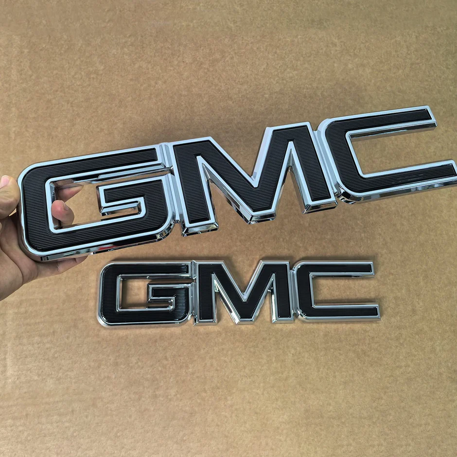 2-Pack Grille & Rear Emblems for 2014-2026 GMC Sierra 1500 2015-2026 HD - Image 12