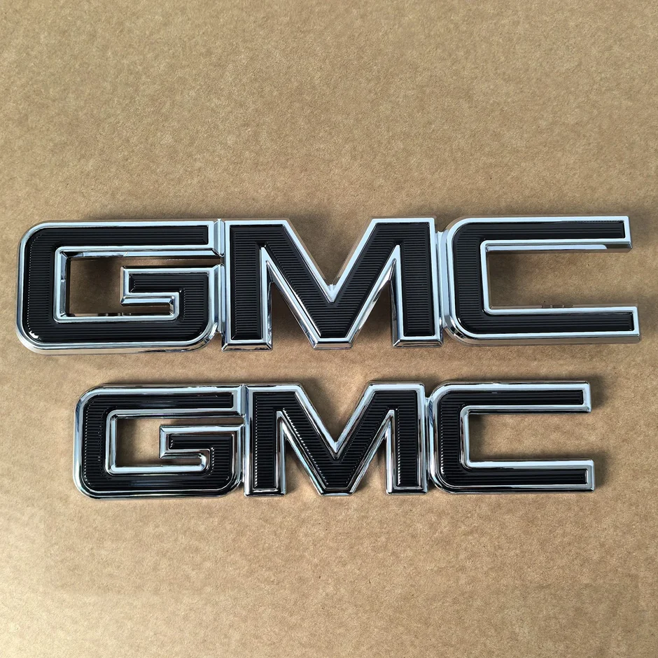 2-Pack Grille & Rear Emblems for 2014-2026 GMC Sierra 1500 2015-2026 HD - Image 13