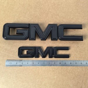 2-Pack Grille & Tailgate Emblems for 2015-2026 GMC Yukon and Yukon XL - Image 2