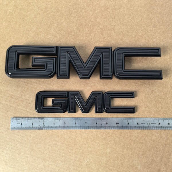 2-Pack Grille & Tailgate Emblems for 2015-2026 GMC Yukon and Yukon XL
