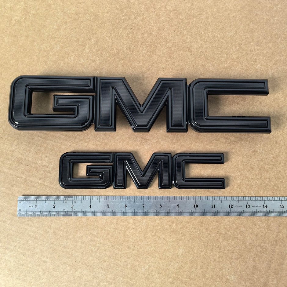 2-Pack Grille & Tailgate Emblems for 2015-2026 GMC Yukon and Yukon XL - Image 2