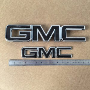 2-Pack Grille & Tailgate Emblems for 2015-2026 GMC Yukon and Yukon XL - Image 3