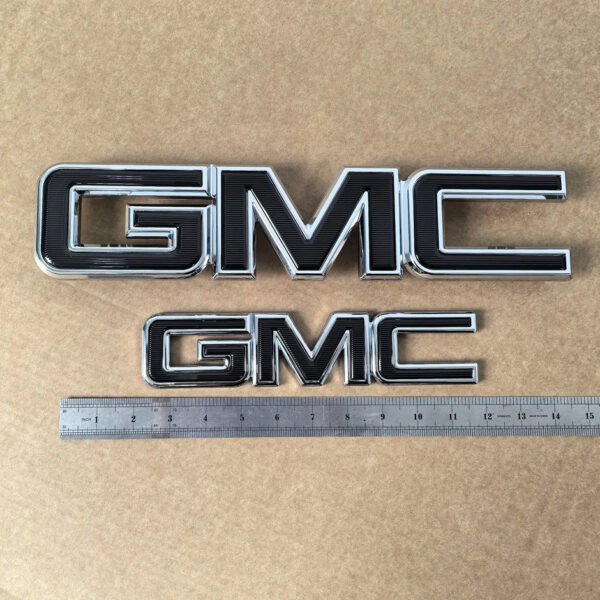 2-Pack Grille & Tailgate Emblems for 2015-2026 GMC Yukon and Yukon XL