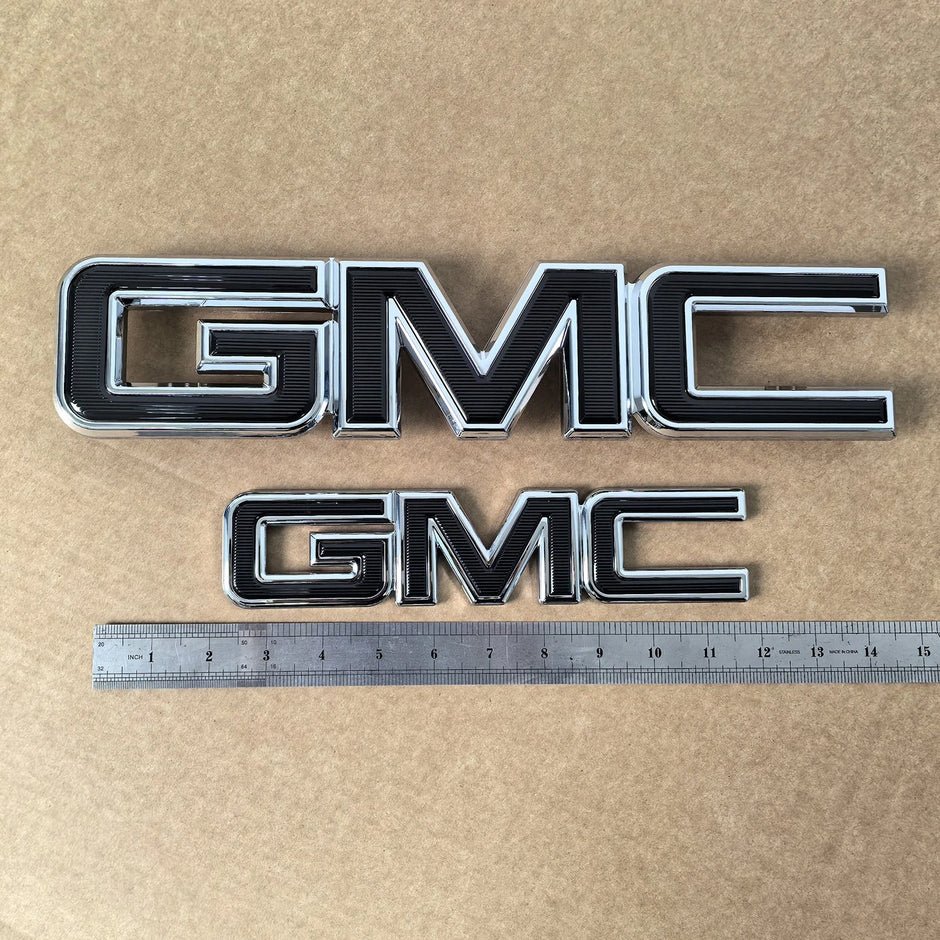 2-Pack Grille & Tailgate Emblems for 2015-2026 GMC Yukon and Yukon XL - Image 3