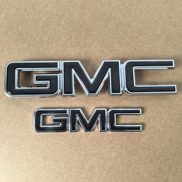2-Pack Grille & Tailgate Emblems for 2015-2026 GMC Yukon and Yukon XL