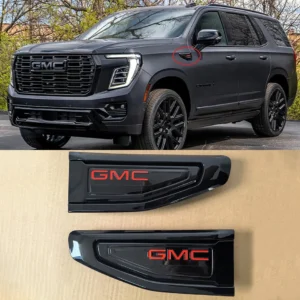 8 Emblem Sets for 2021–2026 GMC Yukon Denali Grille Tailgate Fender Vent - Image 12