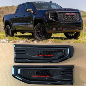 8 Emblem Sets for 2019-2026 GMC Sierra 1500 AT4 Grille Tailgate Fender Vent - Image 13