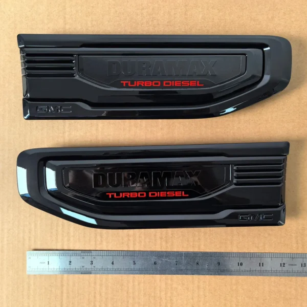 8 Emblem Sets for 2019-2026 GMC Sierra 1500 AT4 Grille Tailgate Fender Vent