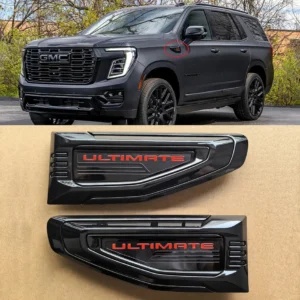 8 Emblem Sets for 2021–2026 GMC Yukon Denali Grille Tailgate Fender Vent - Image 18