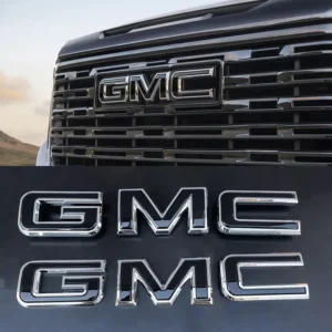 2-Pack Grille & Rear Emblems for 2014-2026 GMC Sierra 1500 2015-2026 HD - Image 7
