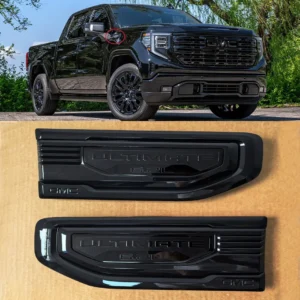 8 Emblem Sets for 2019-2026 GMC Sierra 1500 Denali Grille Tailgate Fender Vent - Image 14