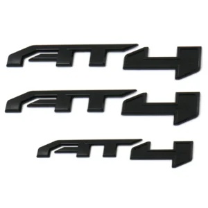 Emblem Sets Grille Rear & Lettering for 2019-26 GMC Sierra 1500 AT4 Denali SLE SLT - Image 6