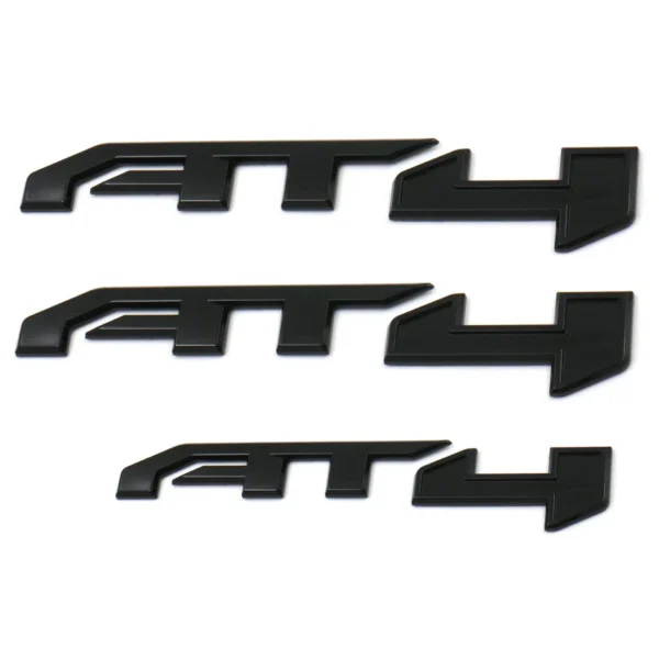 Emblem Sets Grille Rear & Lettering for 2019-26 GMC Sierra 1500 AT4 Denali SLE SLT