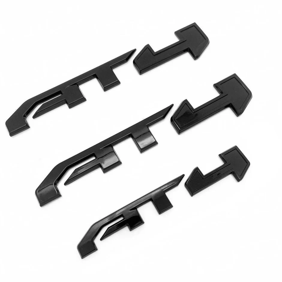 Emblem Sets Grille Rear & Lettering for 2019-26 GMC Sierra 1500 AT4 Denali SLE SLT - Image 7