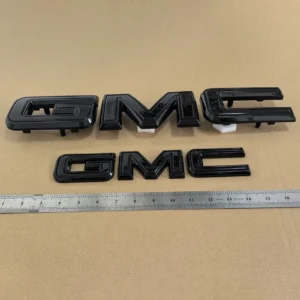 6 Emblem Sets Grille Rear & Lettering for 2021-2026 GMC Yukon Denali AT4 SLT - Image 14